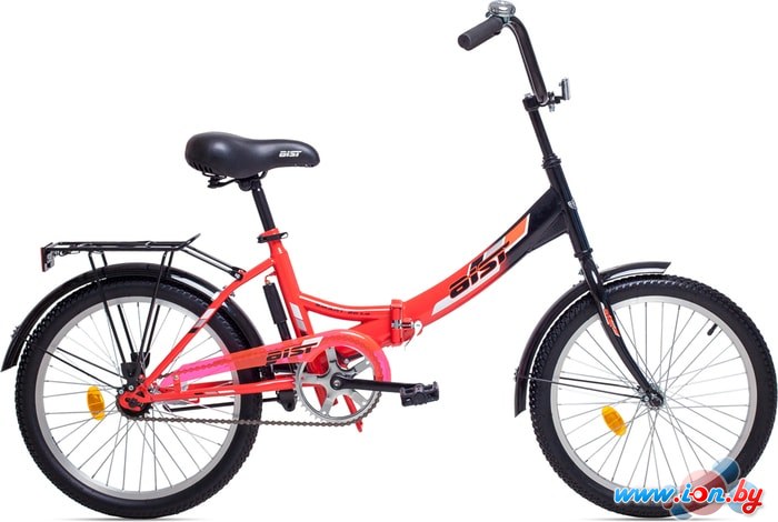 Велосипед AIST Smart 20 1.0 (красный/черный, 2019) в Витебске