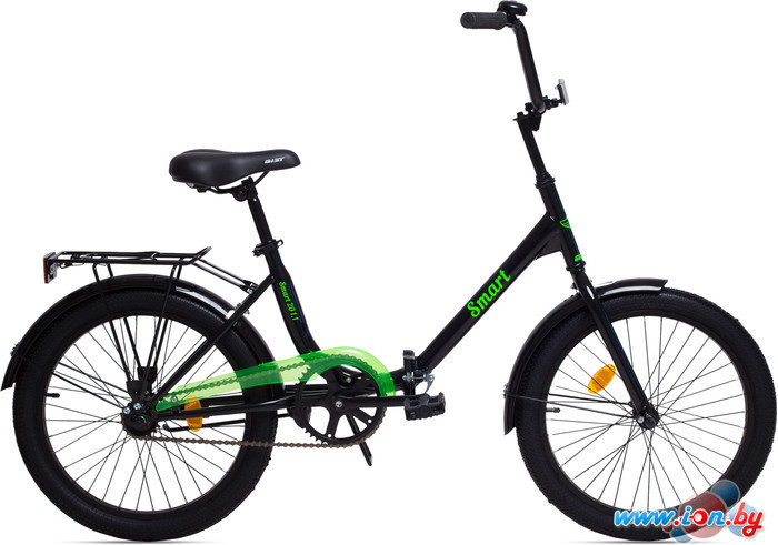 Велосипед AIST Smart 20 1.1 (черный/зеленый, 2017) в Гомеле
