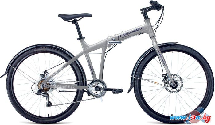 Велосипед Forward Tracer 26 2.0 disc 2021 (серый) в Витебске