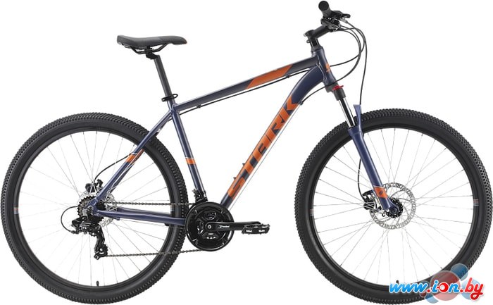 Велосипед Stark Hunter 29.2 HD р.20 2021 (синий/оранжевый) в Витебске