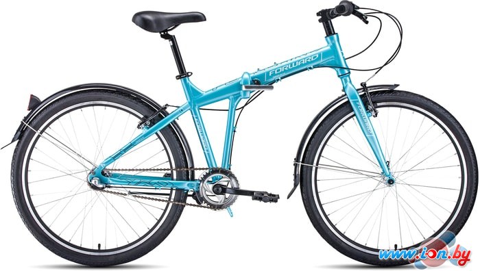 Велосипед Forward Tracer 26 3.0 р.19 2020 (голубой) в Гомеле