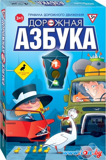 Настольная игра Step Puzzle Дорожная азбука 76541 в Могилёве