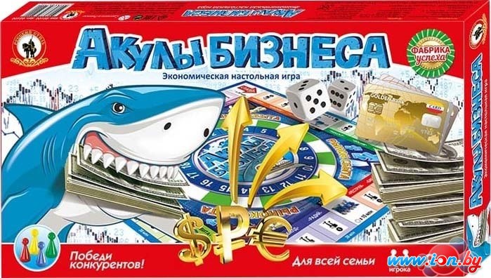 Настольная игра Русский стиль Акулы бизнеса в Бресте