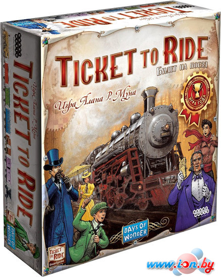 Настольная игра Мир Хобби Ticket To Ride: Америка в Бресте