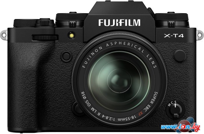 Беззеркальный фотоаппарат Fujifilm X-T4 Kit 18-55mm (черный) в Гомеле