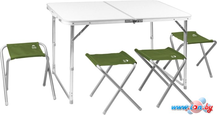 Стол со стульями Jungle Camp Event Set 95 (зеленый) в Бресте