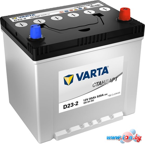 Автомобильный аккумулятор Varta Стандарт D23-2 6СТ-60.0 VL 560 301 052 (60 А·ч) в Могилёве