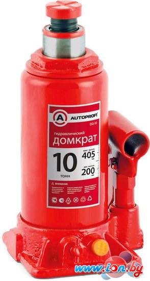 Бутылочный домкрат Autoprofi DG-10 10т в Могилёве