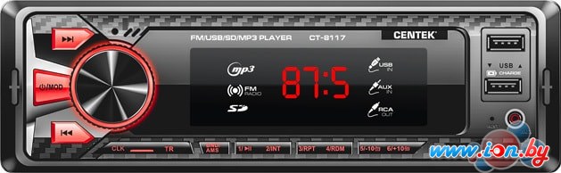 USB-магнитола CENTEK CT-8117 в Гомеле