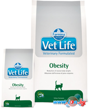 Сухой корм для кошек Farmina Vet Life Obesity 5 кг в Могилёве