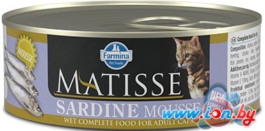 Консервированный корм для кошек Farmina Matisse Sardine Mousse 0.085 кг в Бресте