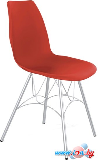 Стул Sheffilton SHT-ST29/S100 (красный RAL3020/хром лак) в Могилёве
