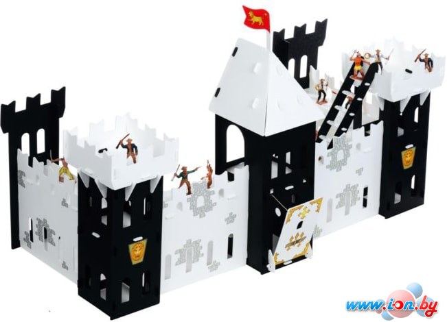 Кукольный домик Krasatoys Крепость Артур 000276 (белый/черный) в Могилёве
