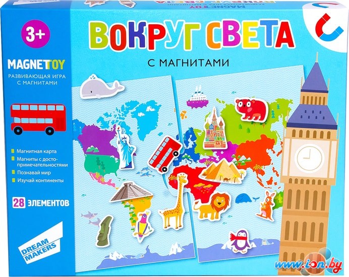 Развивающая игра Dream Makers Вокруг света MI1903 в Гродно