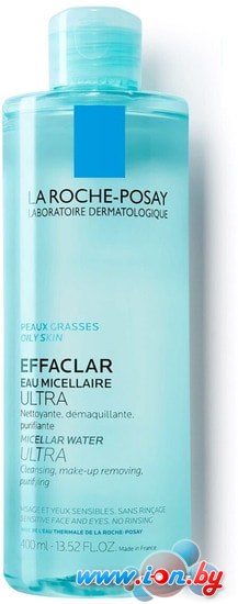 La Roche-Posay Effaclar Мицеллярная вода для жирной кожи Ultra 400 мл в Бресте