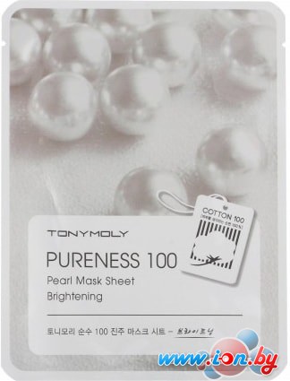 Tony Moly Тканевая маска Pureness 100 Pearl Mask Sheet - Brightening в Бресте