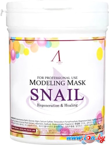 Anskin Маска для лица альгинатная Original Snail Modeling Mask 240 г в Бресте