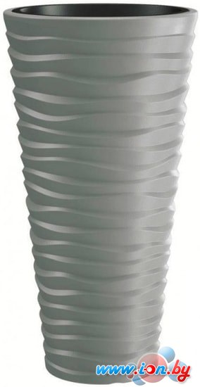 Кашпо Prosperplast Sand Slim DPSA400-405U (серый) в Могилёве