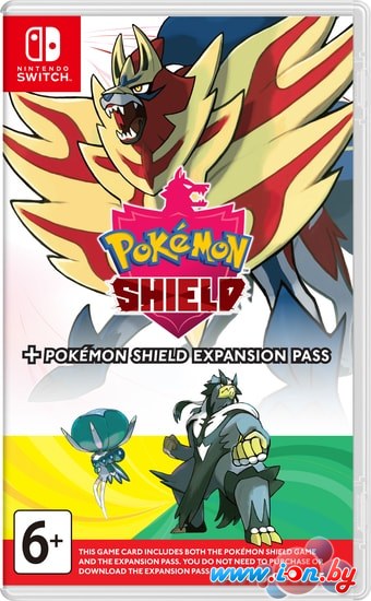 Игра Pokemon Shield + Expansion Pass для Nintendo Switch в Бресте