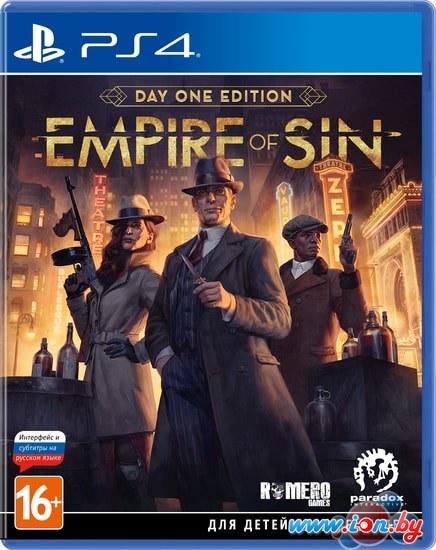 Игра Empire of Sin. Издание первого дня для PlayStation 4 в Бресте