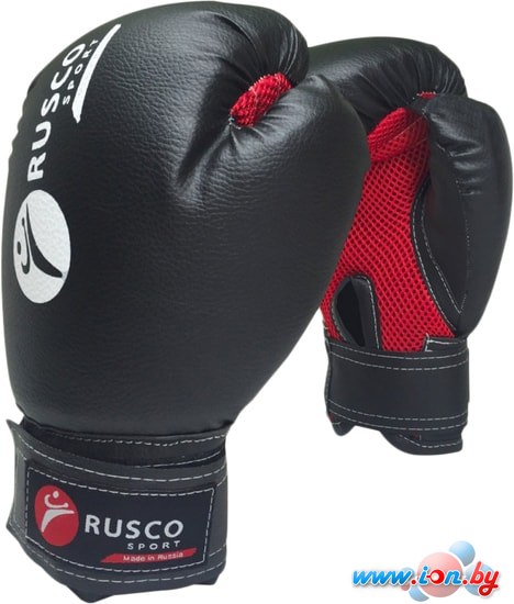 Перчатки для единоборств Rusco Sport 10 Oz (черный) в Бресте