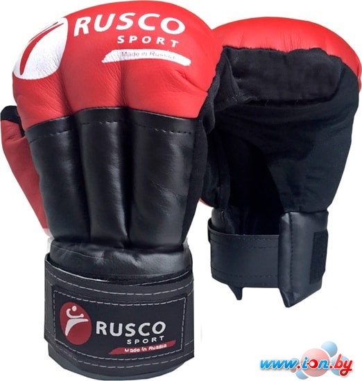 Перчатки для единоборств Rusco Sport для рукопашного боя 10 OZ (красный) в Могилёве