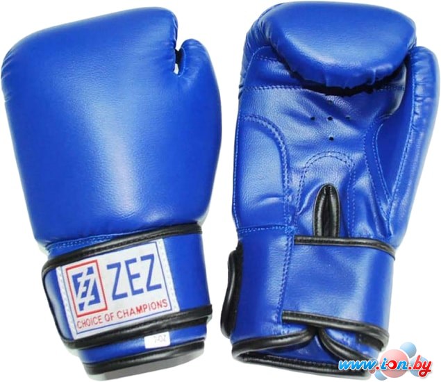 Перчатки для единоборств Zez 4-OZ (синий) в Могилёве