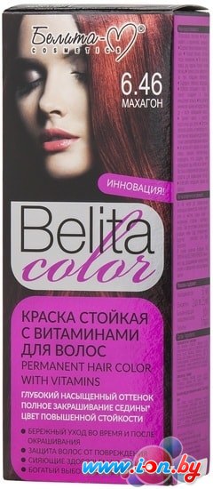 Крем-краска для волос Белита-М Belita Color 6.46 махагон в Могилёве
