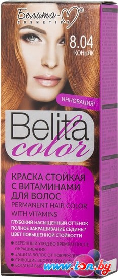 Крем-краска для волос Белита-М Belita Color 8.04 коньяк в Могилёве