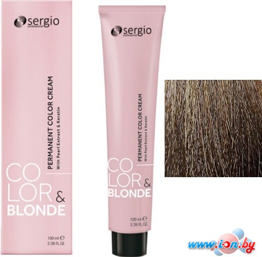 Крем-краска для волос Sergio Professional Color&Blonde 7 средне-русый в Могилёве