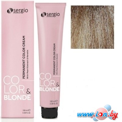 Крем-краска для волос Sergio Professional Color&Blonde 9 caffelatte светлый блондин кофе в Могилёве