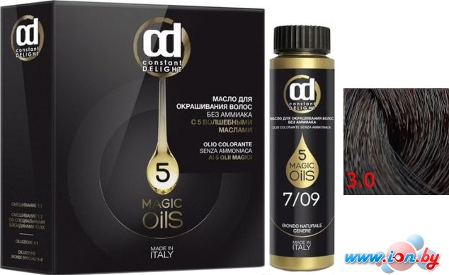 Масло для окрашивания Constant Delight Olio-Colorante без аммиака 3.0 темно-каштановый в Гомеле