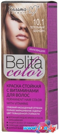 Крем-краска для волос Белита-М Belita сolor 10.1 пепельный блондин в Могилёве