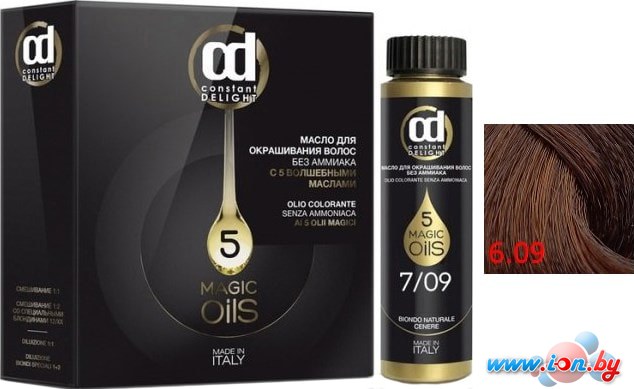 Масло для окрашивания Constant Delight Olio-Colorante без аммиака 6.09 шоколад в Могилёве