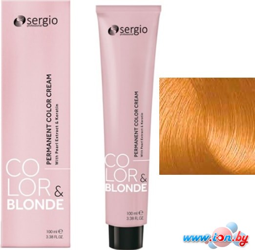 Крем-краска для волос Sergio Professional Color&Blonde Pastel&Metallic AP абрикос в Могилёве
