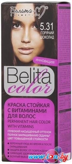 Крем-краска для волос Белита-М Belita Color 5.31 горячий шоколад в Могилёве