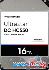 Жесткий диск WD Ultrastar DC HC550 16TB WUH721816ALE6L4 в Минске