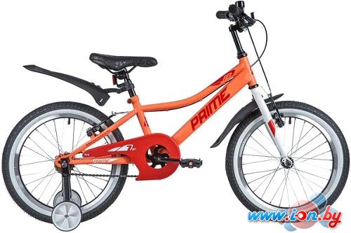 Детский велосипед Novatrack Prime 18 2020 187PRIME1V.CRL20 (оранжевый) в Бресте