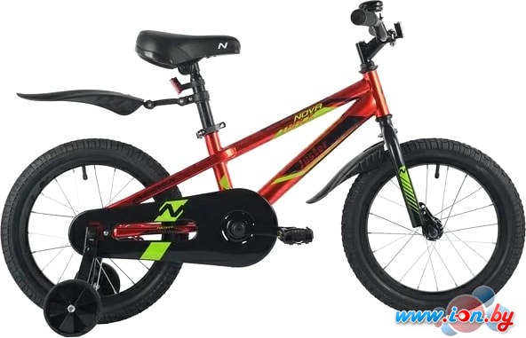 Детский велосипед Novatrack Juster 16 2021 165JUSTER.RD21 (красный) в Витебске