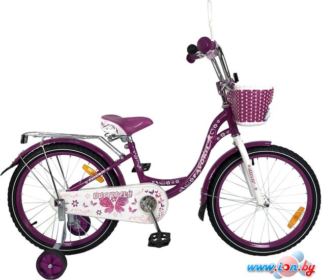 Детский велосипед Favorit Butterfly 20 (фиолетовый, 2019) в Бресте