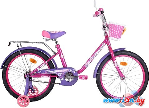 Детский велосипед Black Aqua Princess 12 KG1202 (розовый/фиолетовый) в Бресте