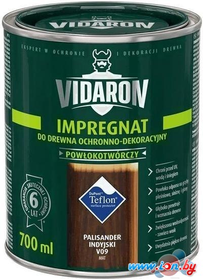 Пропитка Vidaron Impregnant V09 0.7 л (индийский палисандр) в Могилёве