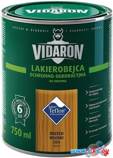 Лак Vidaron Лакобейц L04 0.75 л (грецкий орех) в Могилёве