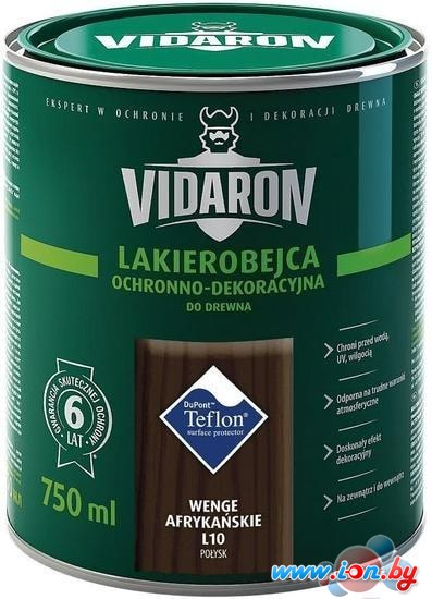 Лак Vidaron Лакобейц L10 0.75 л (африканское венге) в Гомеле