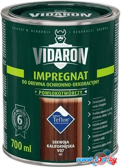 Пропитка Vidaron Impregnant V07 0.7 л (калифорнийская секвойя) в Гомеле