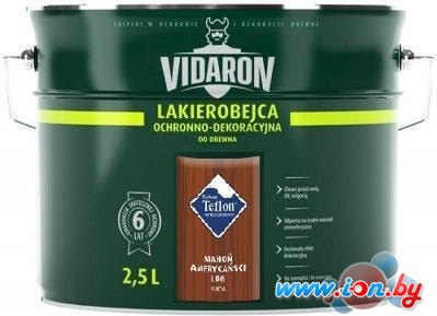 Лак Vidaron Лакобейц L06 2.5 л (американское красное дерево) в Гомеле