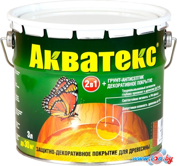 Пропитка Акватекс Пропитка на алкидной основе (орегон, 3 л) в Могилёве