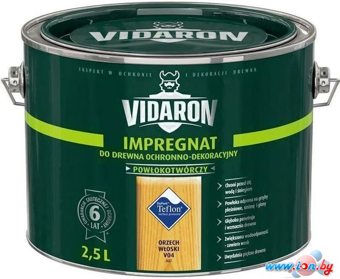 Пропитка Vidaron Impregnant V04 2.5 л (грецкий орех) в Гомеле