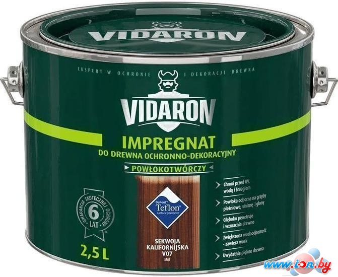 Пропитка Vidaron Impregnant V07 2.5 л (калифорнийская секвойя) в Гомеле