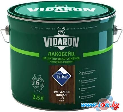 Лак Vidaron Лакобейц L09 2.5 л (индийский палисандр) в Могилёве